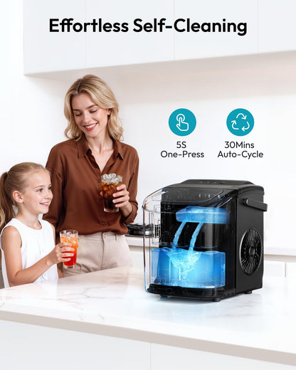 Countertop Portable Bullet Ice Maker Machine