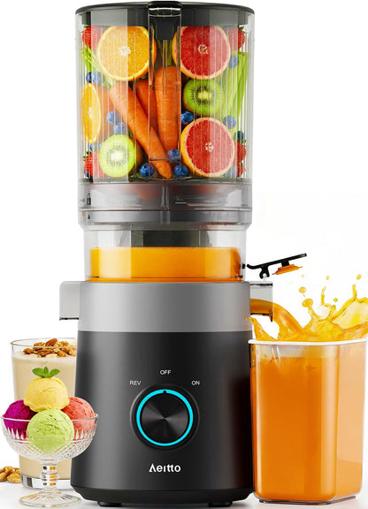 Cold Press Juicer Nut Milk Sorbet High Yield Machine