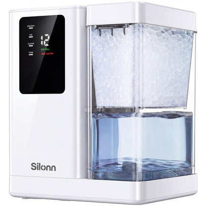 Countertop Nugget Ice Maker 17lb/Day Portable
