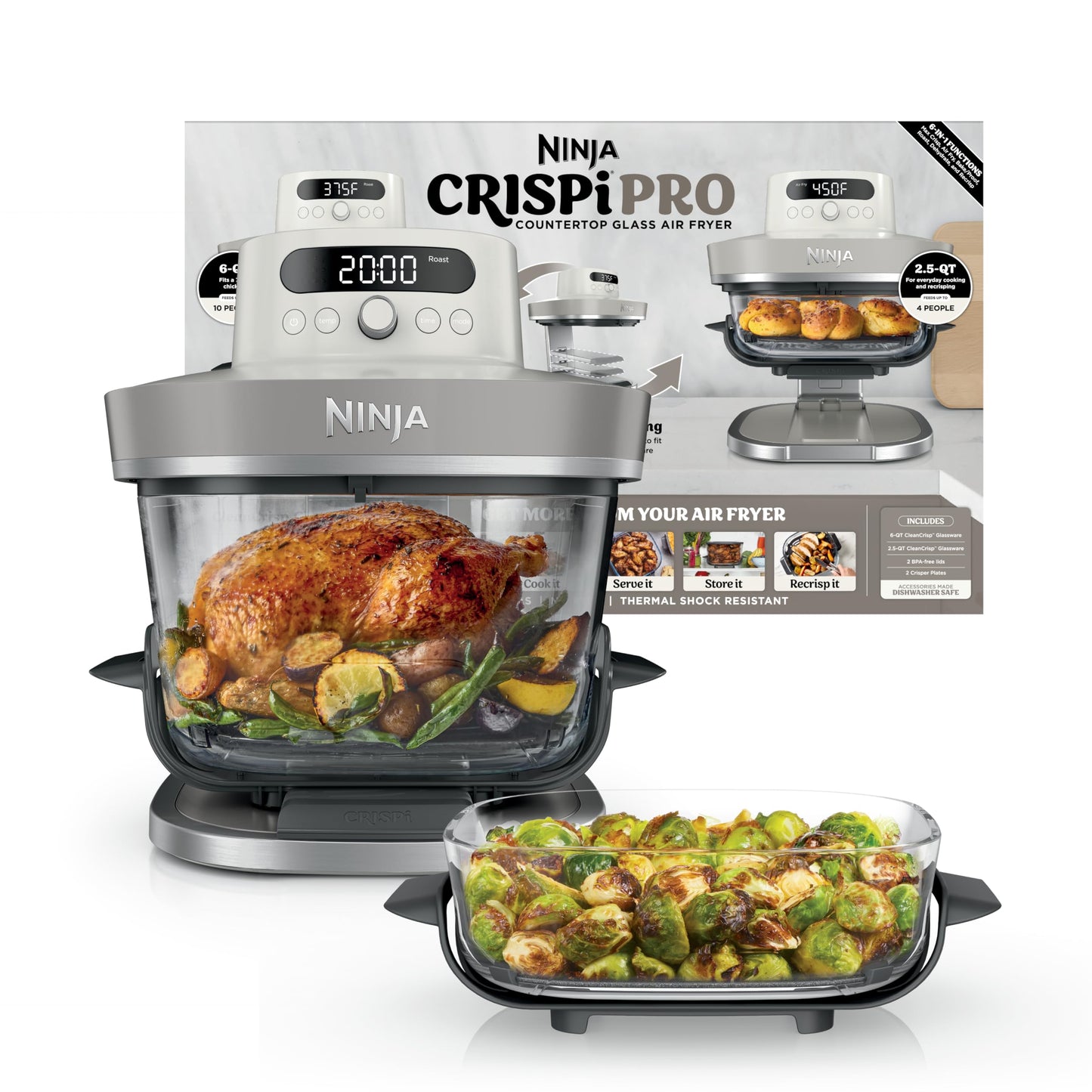 Ninja Crispi Pro Glass Air Fryers