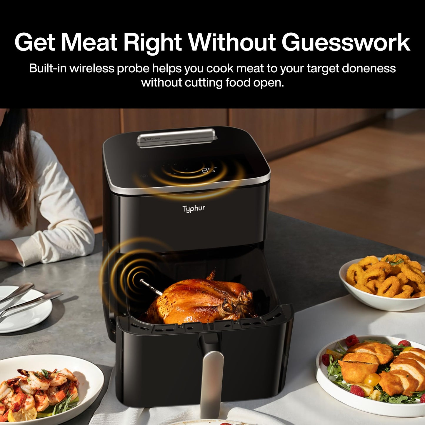 Typhur Dome 2 AI Smart Air Fryer,