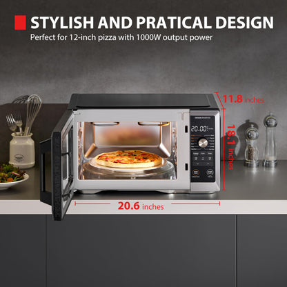Air Fryer Microwave Combo Convection Cooking All-in-One OptiChef