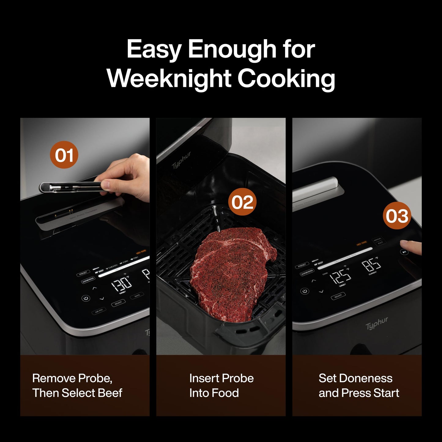 Typhur Dome 2 AI Smart Air Fryer,