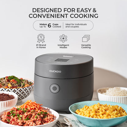 Korean Rice Cooker 12-Cup Fuzzy Logic Cooker