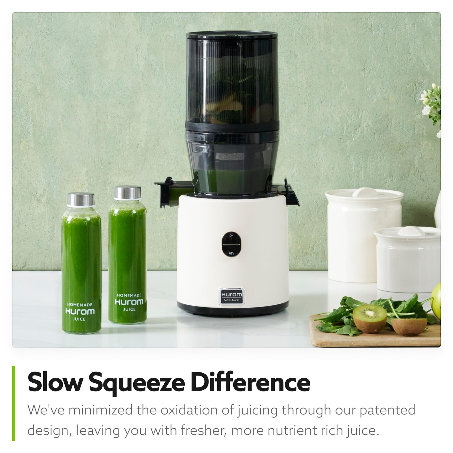 Cold Press Juicer Self-Feeding Slow BPA-Free Quiet