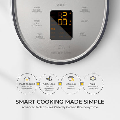 Korean Rice Cooker 12-Cup Fuzzy Logic Cooker