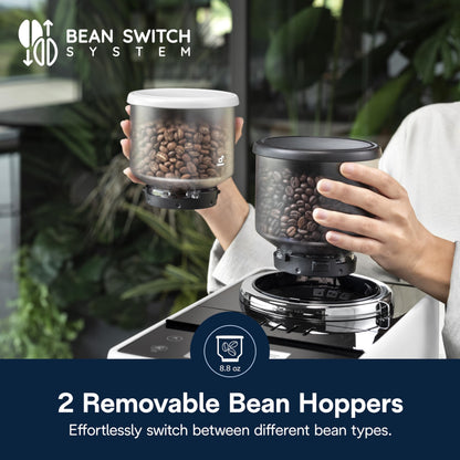 Automatic Espresso Machine Grinder Milk Frother All-in-One
