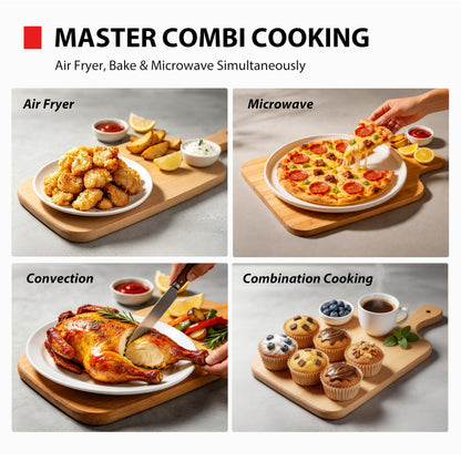 Air Fryer Microwave Combo Convection Cooking All-in-One OptiChef