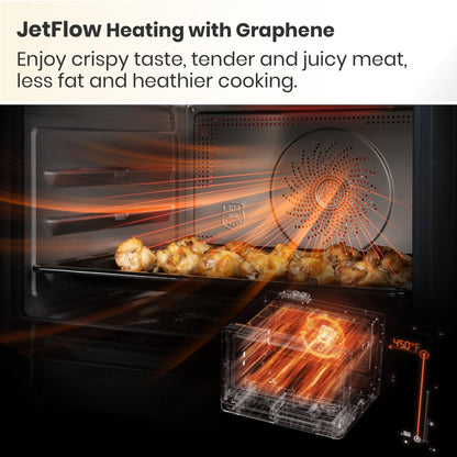 7-in-1 Steam Convection Oven Air Fry Bake Sous Vide Ferment Self Clean