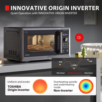 Air Fryer Microwave Combo Convection Cooking All-in-One OptiChef