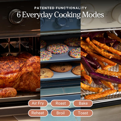 32QT Air Fryer Oven 8-in-1 Touch Control Steam Infusion