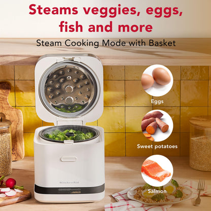Compact Grain Rice Cooker Black Matte KGC2154